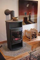 granite stove hearth